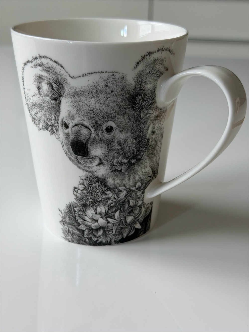 Maxwell & Williams Marini Ferlazzo Koala Fine China Coffee Mug White/Black